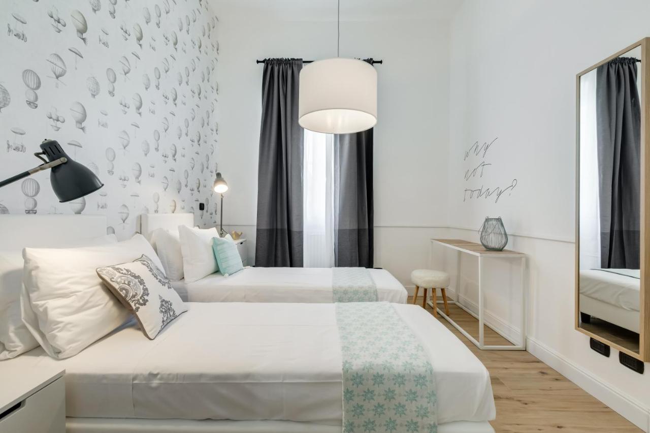 Bmga L Glam Industrial 3-Bed Apartment In Termini Róma Kültér fotó