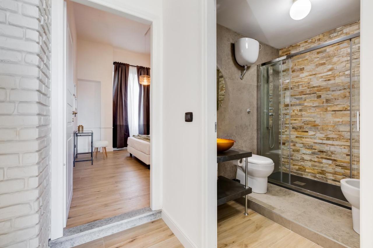 Bmga L Glam Industrial 3-Bed Apartment In Termini Róma Kültér fotó
