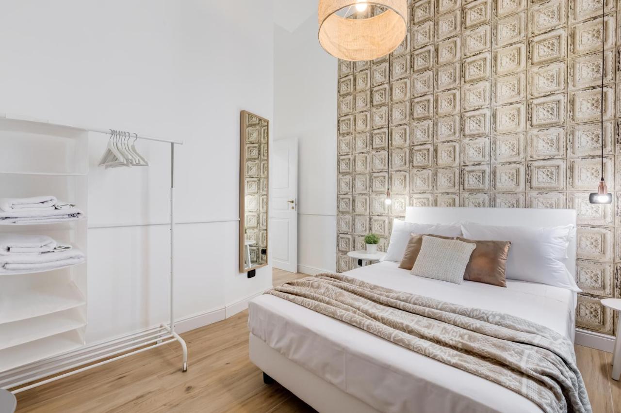 Bmga L Glam Industrial 3-Bed Apartment In Termini Róma Kültér fotó