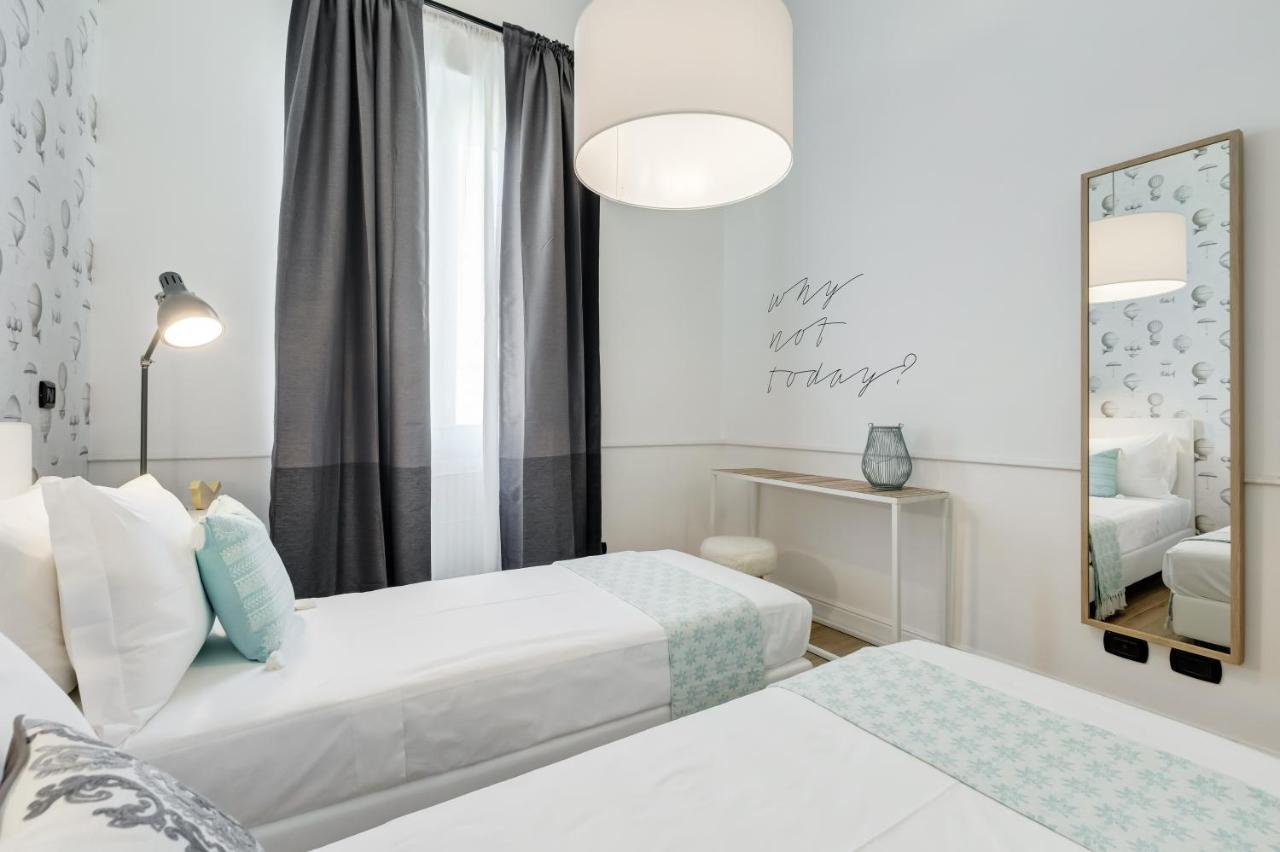 Bmga L Glam Industrial 3-Bed Apartment In Termini Róma Kültér fotó