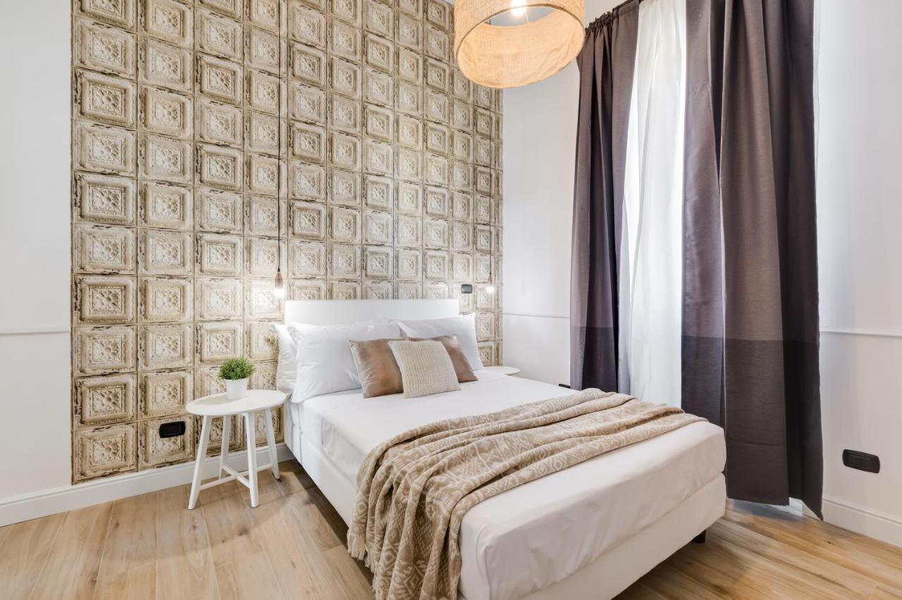 Bmga L Glam Industrial 3-Bed Apartment In Termini Róma Kültér fotó