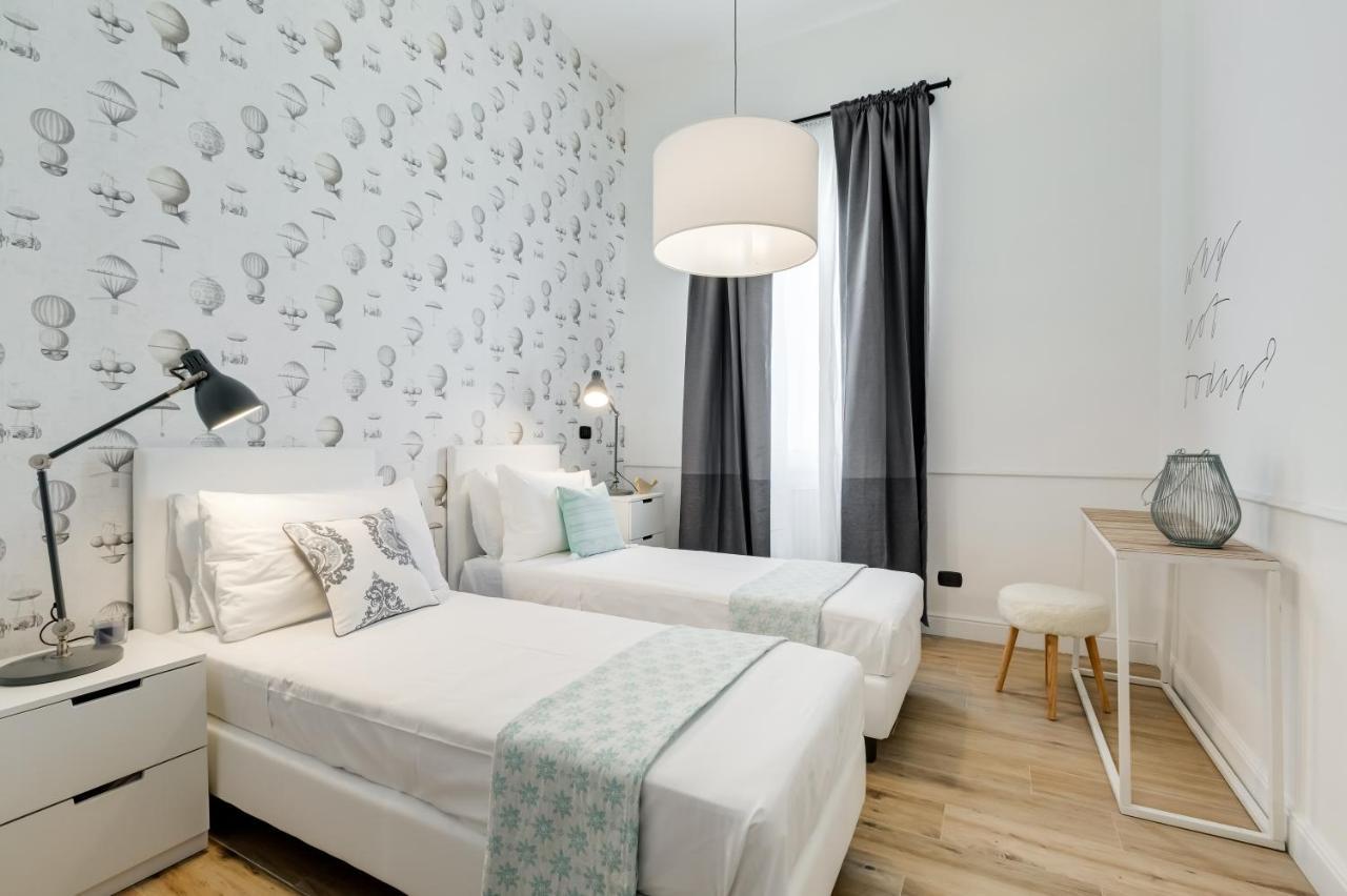 Bmga L Glam Industrial 3-Bed Apartment In Termini Róma Kültér fotó