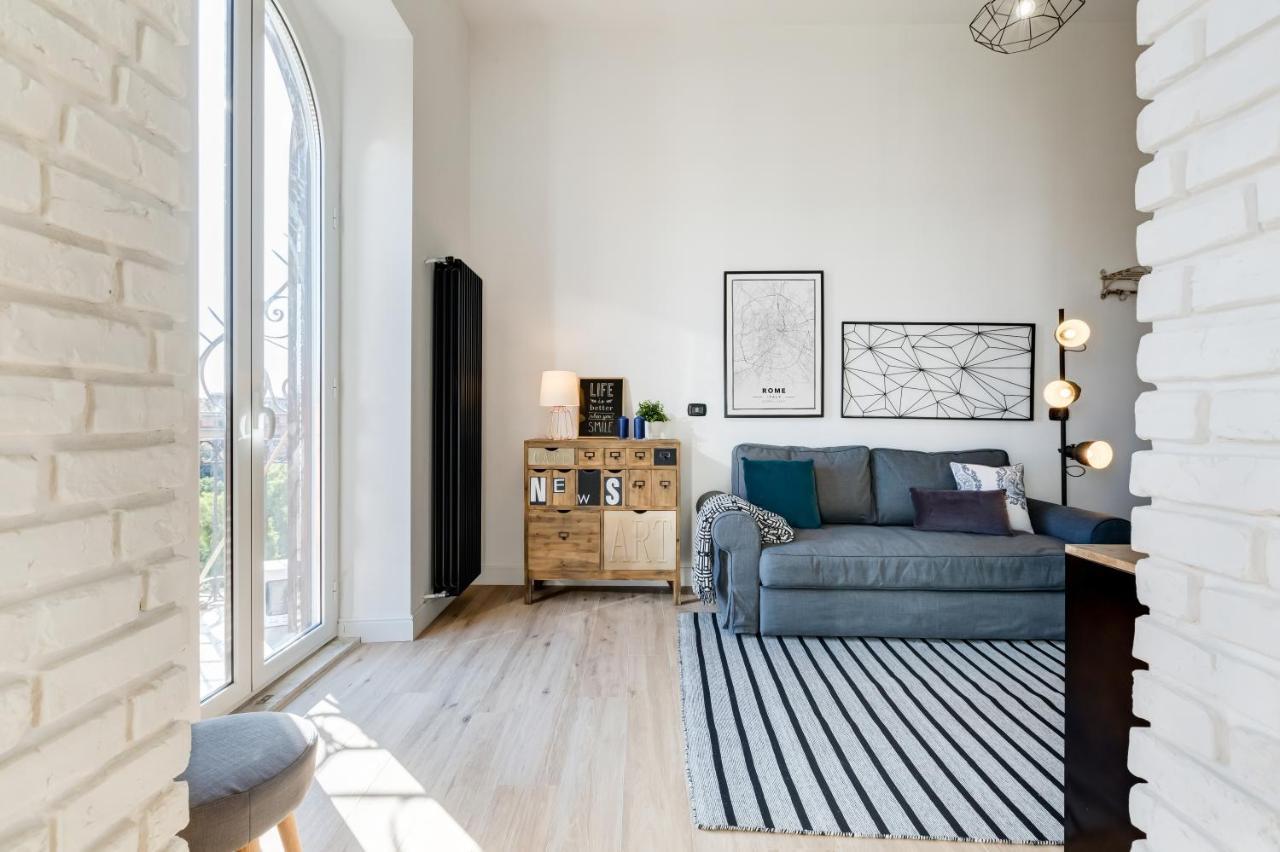 Bmga L Glam Industrial 3-Bed Apartment In Termini Róma Kültér fotó
