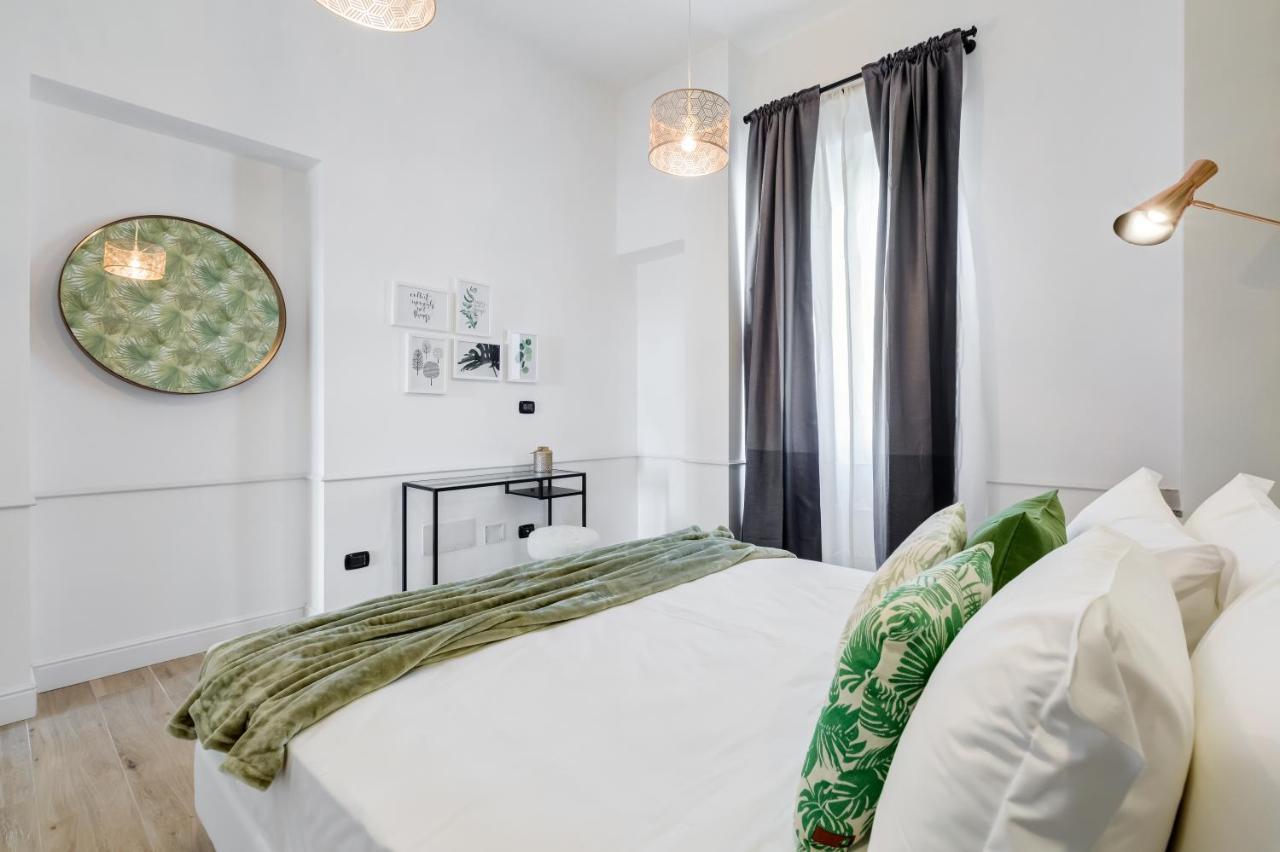 Bmga L Glam Industrial 3-Bed Apartment In Termini Róma Kültér fotó