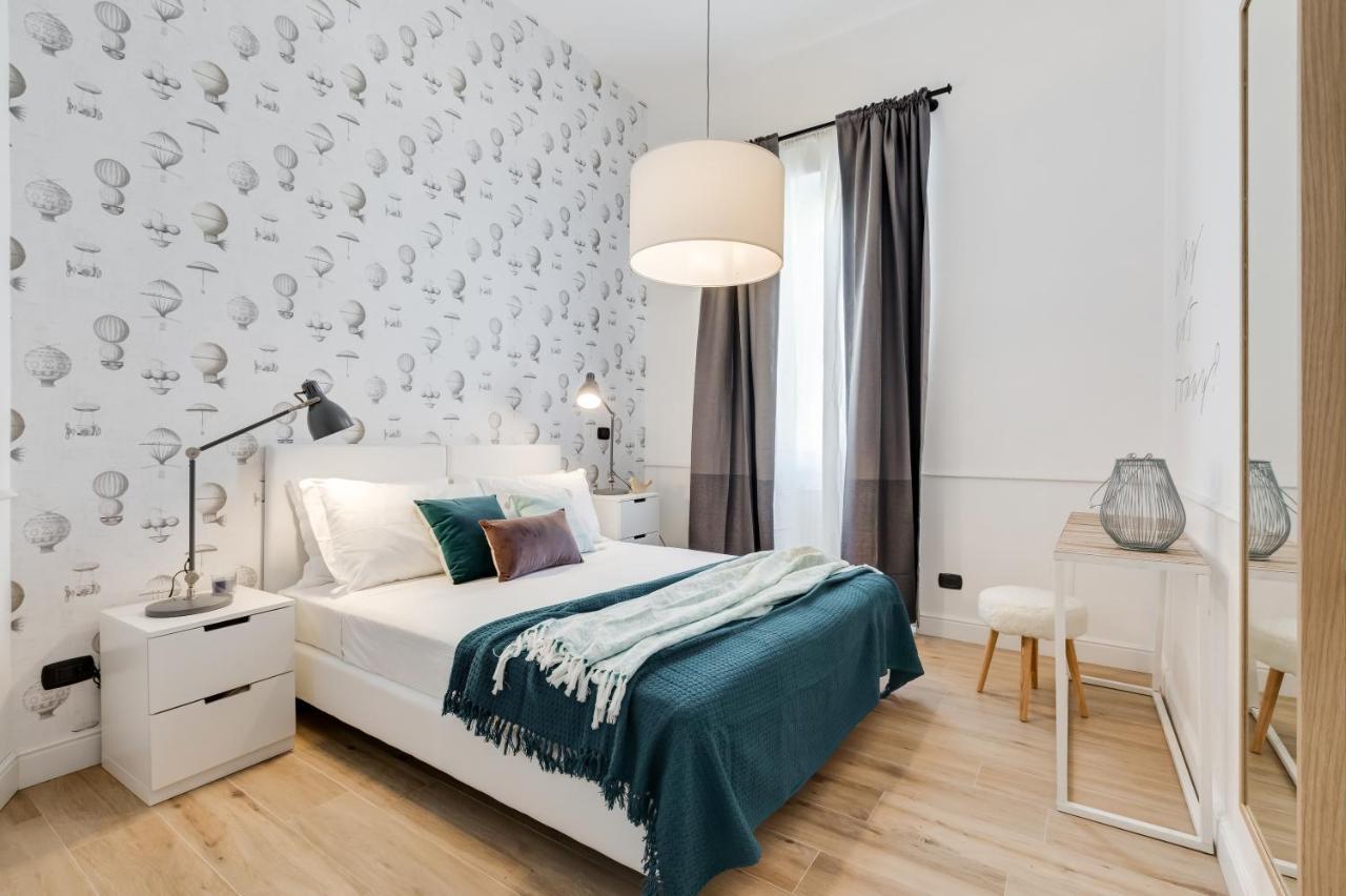 Bmga L Glam Industrial 3-Bed Apartment In Termini Róma Kültér fotó